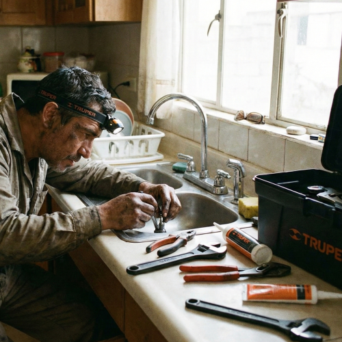 Cómo reparar tu lavabo fácilmente con herramientas TRUPER